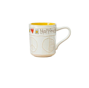 Happiness Handcrafted 18 oz. Mug