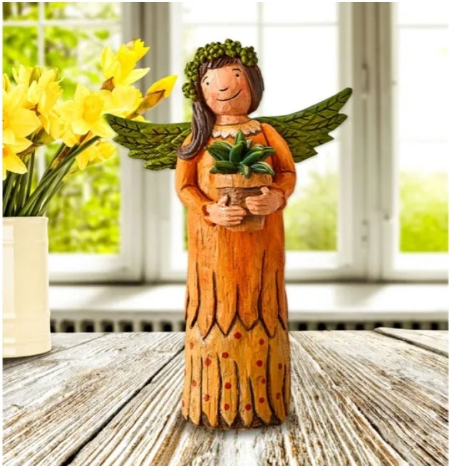 Gift of a Garden 8" Angel Figurine