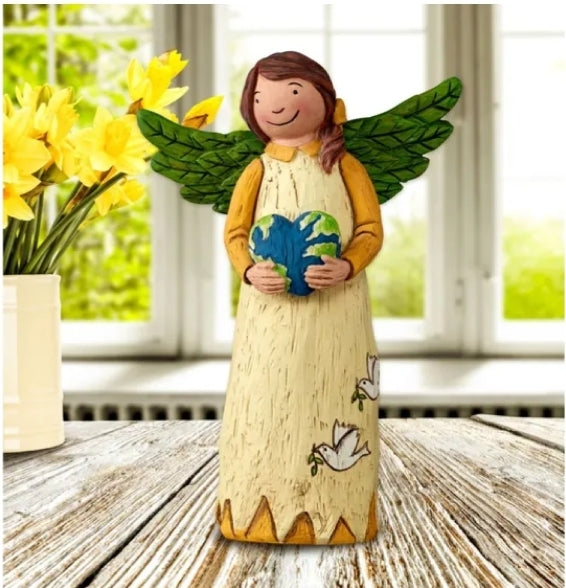 Peace on Earth 8" Angel Figurine
