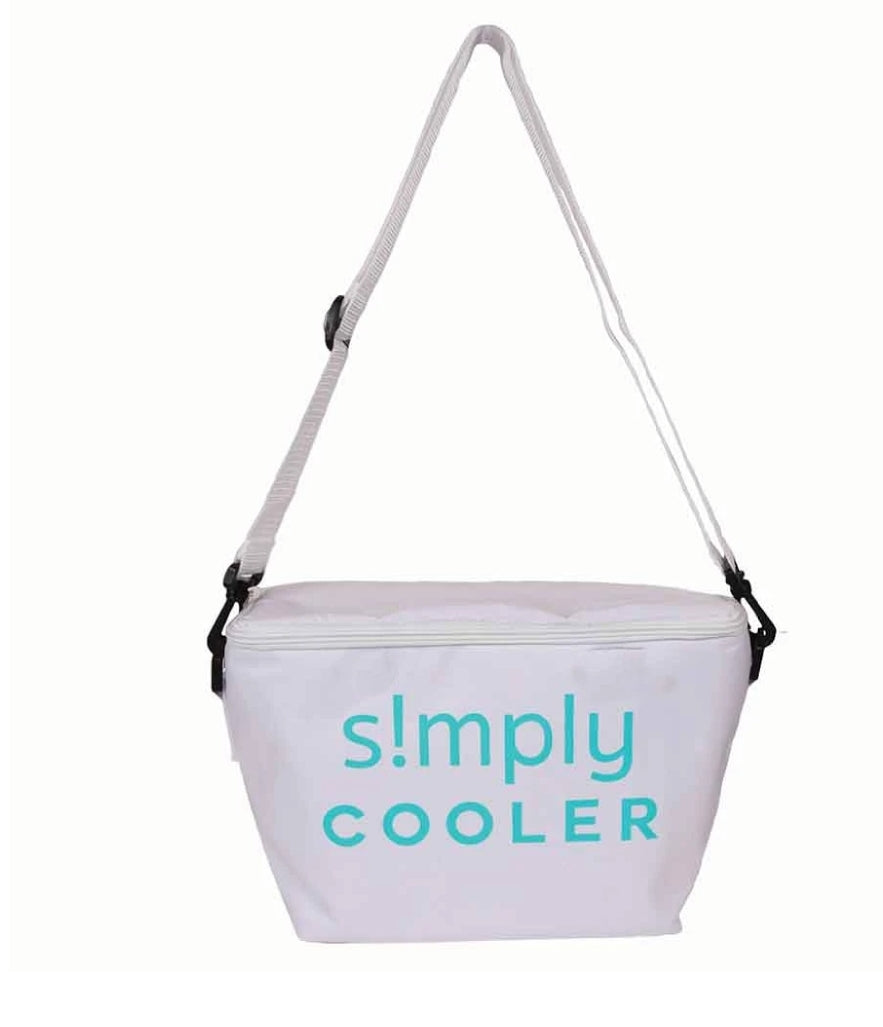 Simply Southern Large Cooler Tote Bag in White