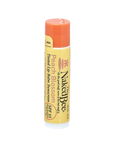 SPF 15 Orange Blossom Honey Tinted Lip Balm in Peach Blossom