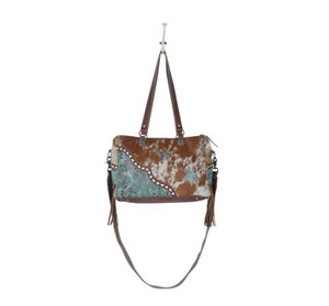 TURQUOISE STARS CONCEALED BAG