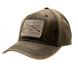 Grunt style faux waxy cotton hat