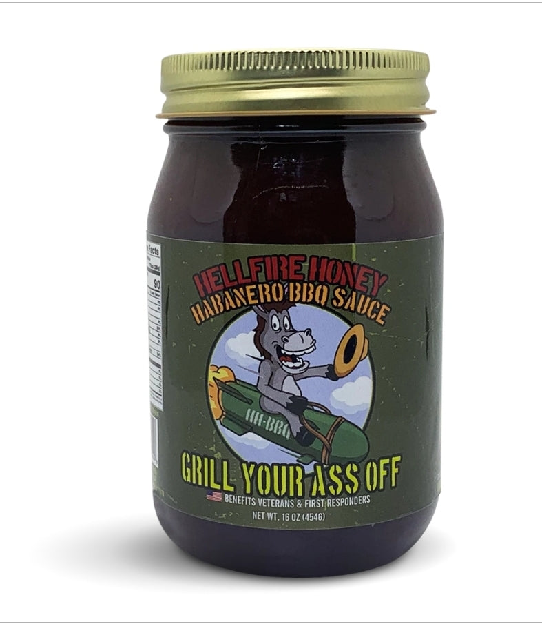 Hellfire honey habanero bbq sauce