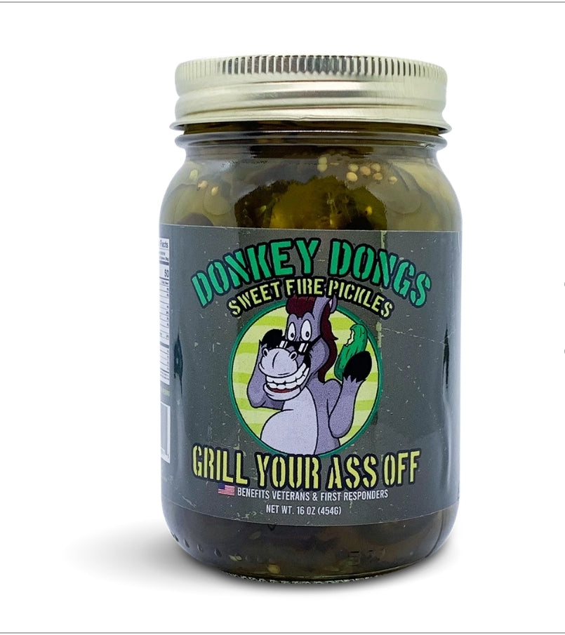 Sweet fire pickles