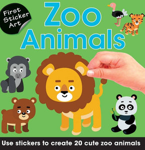 First stickers activities book
