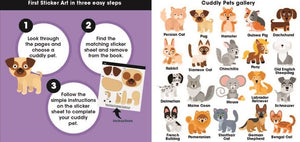 First stickers activities book