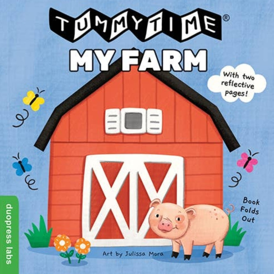 Tummy time my farm book