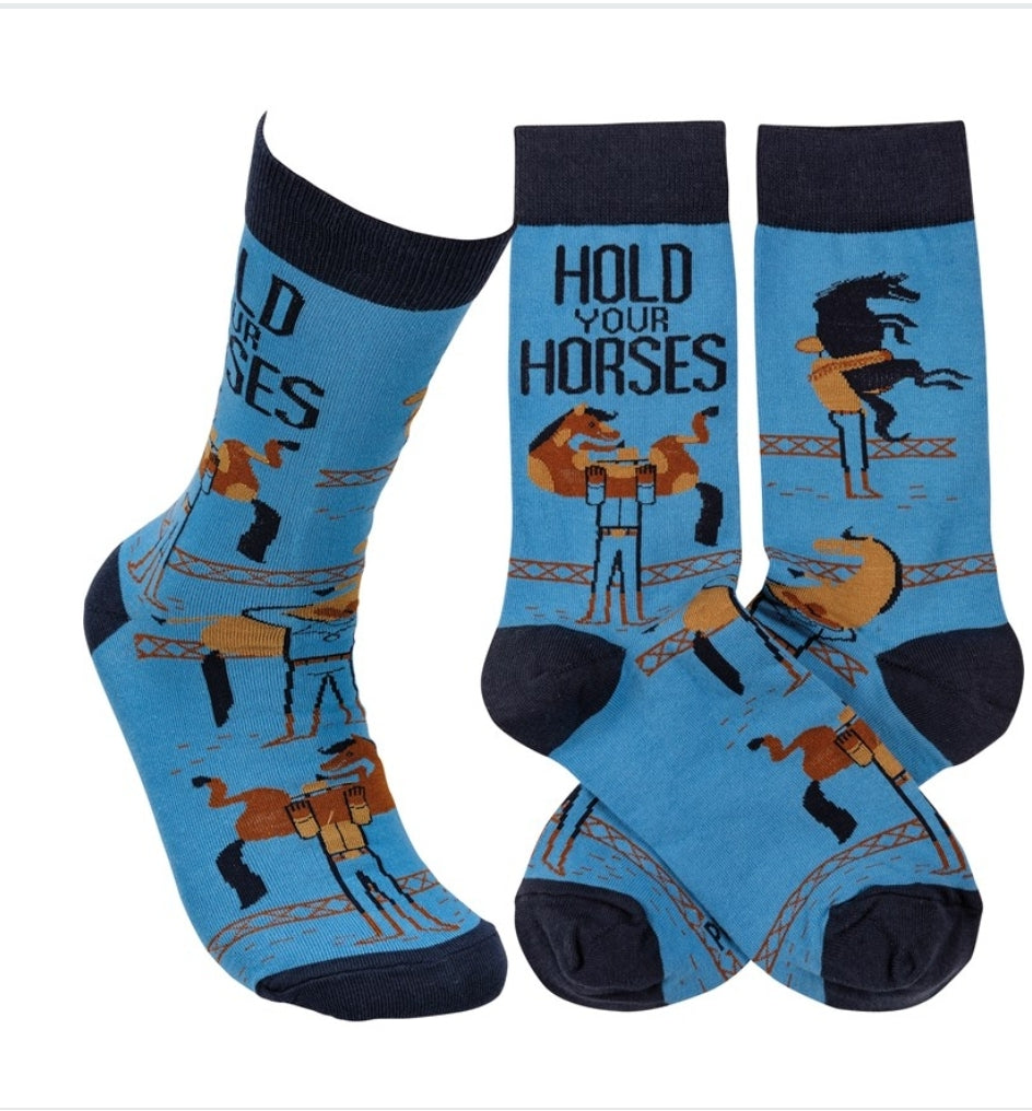 Socks - hold your horses