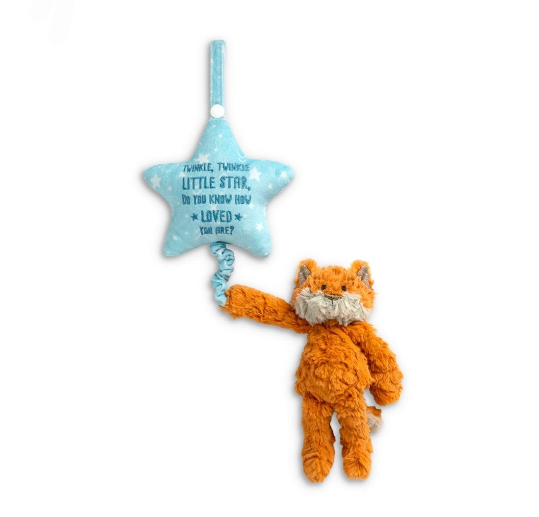 Musical pull toy - fox