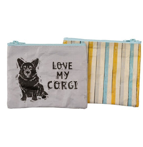 Zipper Wallet - Love My Corgi