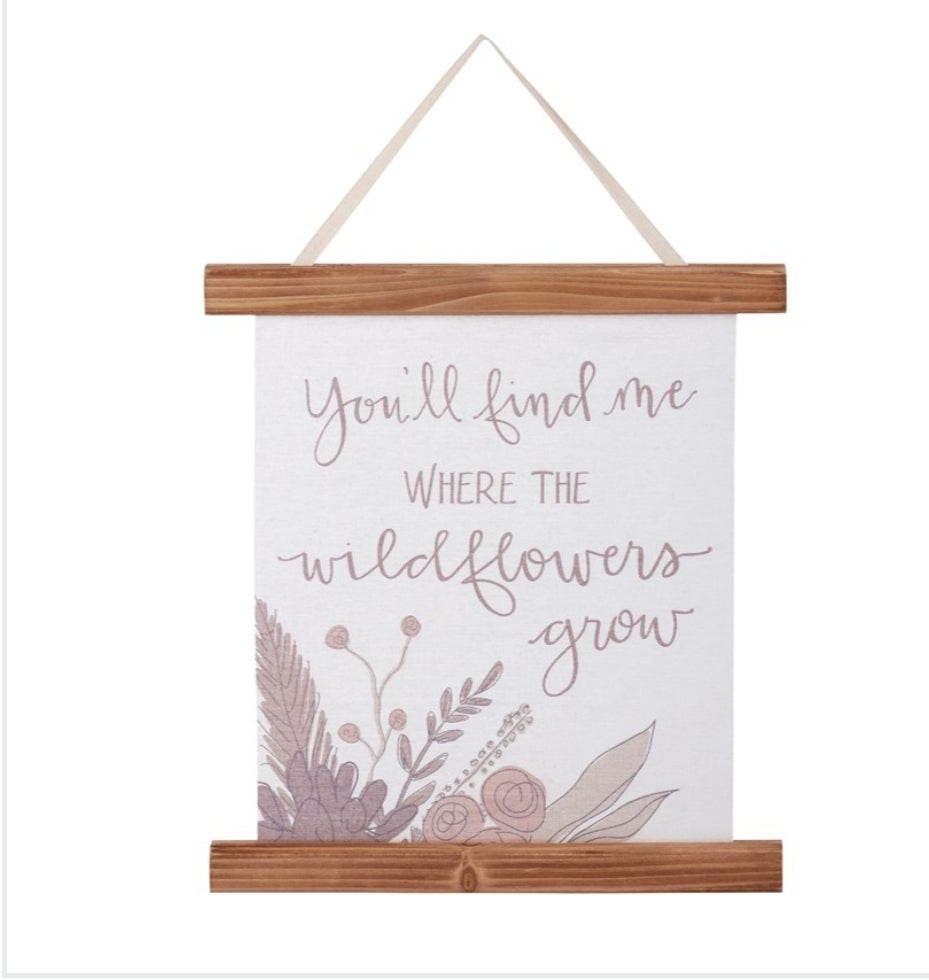 Wall Decor - Where Wildflowers Grow