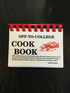 College cook book