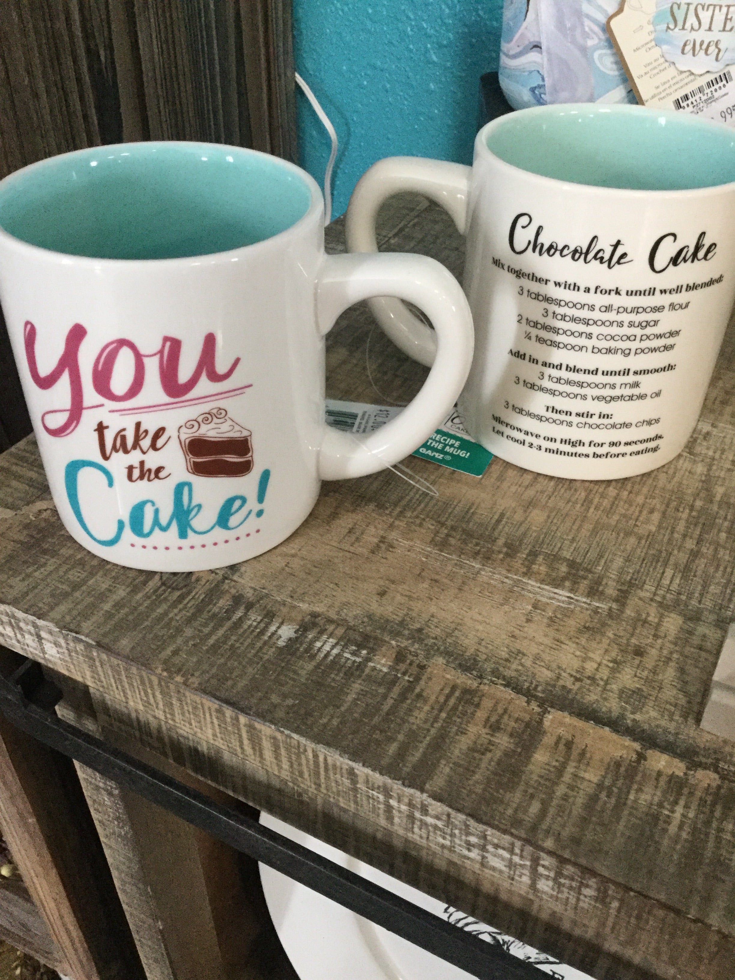 Cup cake mugs
