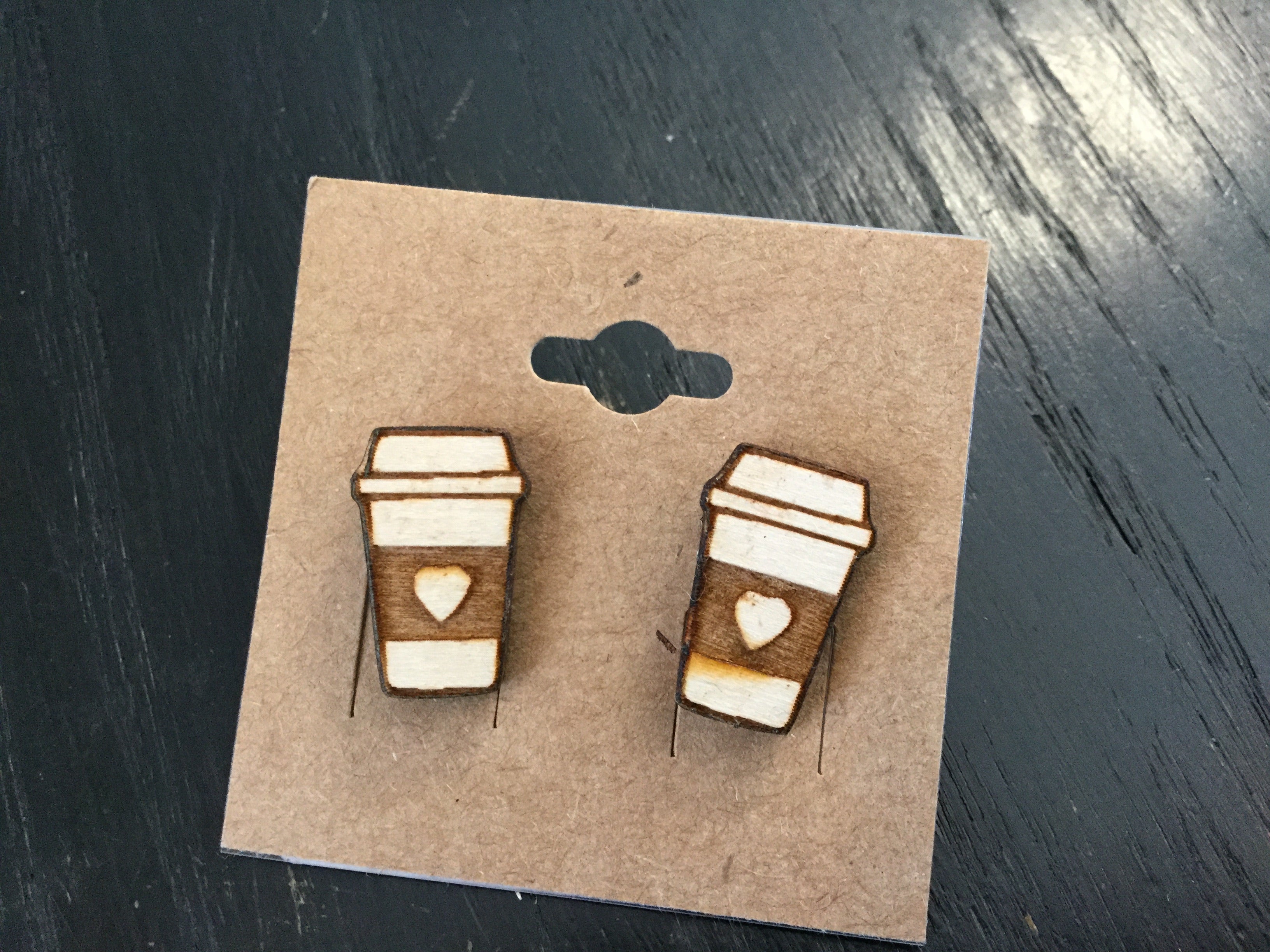 Cup earrings