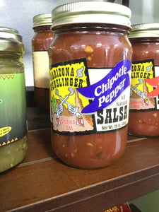 Chipotle pepper salsa  (smokin hot)