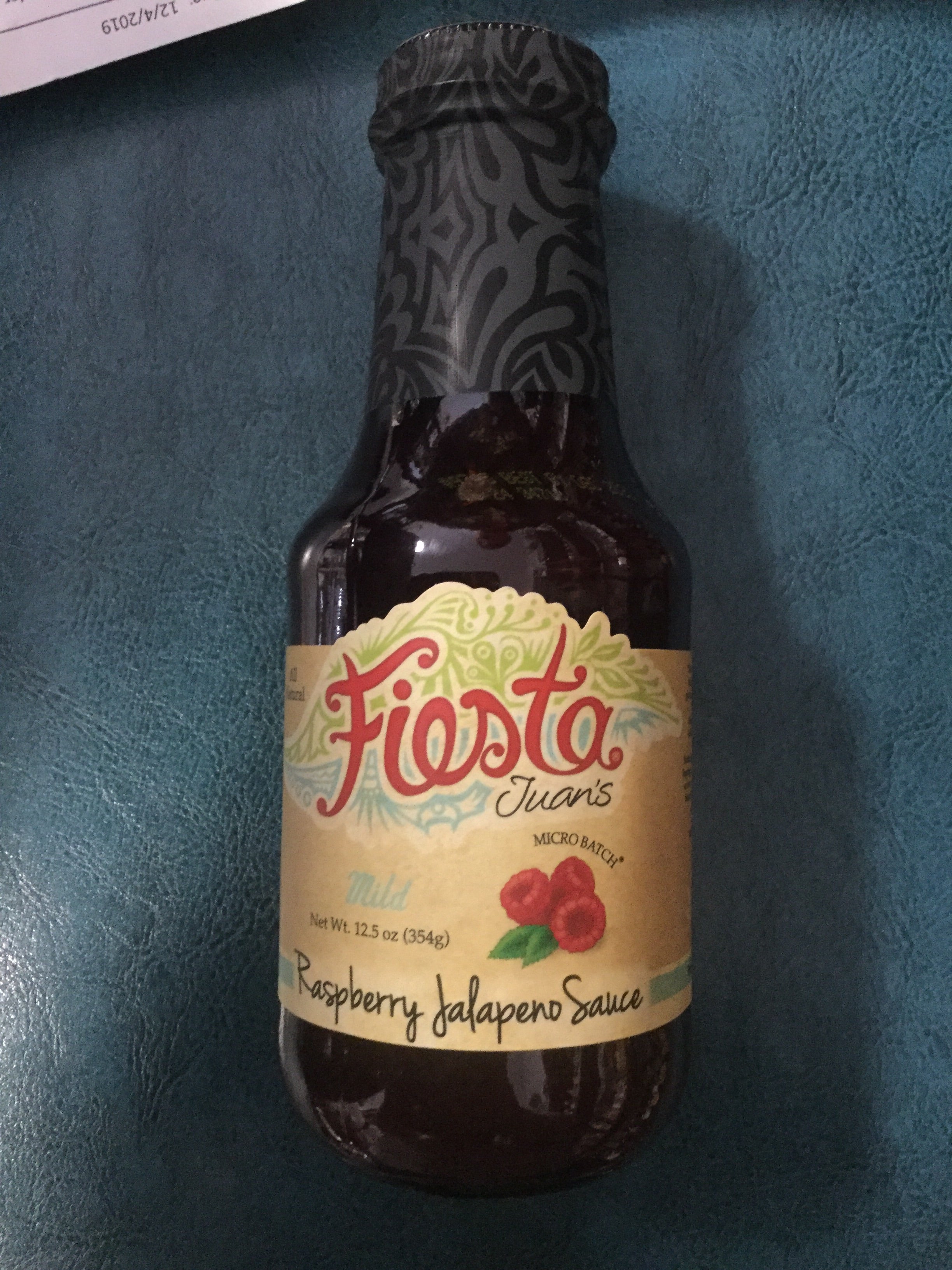 Raspberry jalapeño sauce