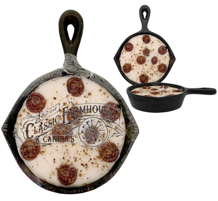 Cinnamon Buns 8 oz Cast Iron Pan Candle