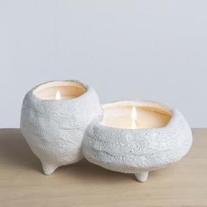 Sill ceramic tiered  vessel  cashmere drift and desert rose